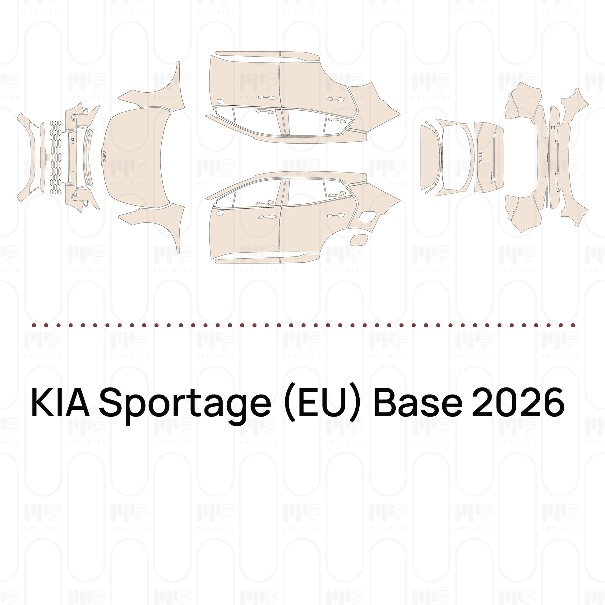 Bumper+Headlamp with 4 PDC (Parking Sensors)