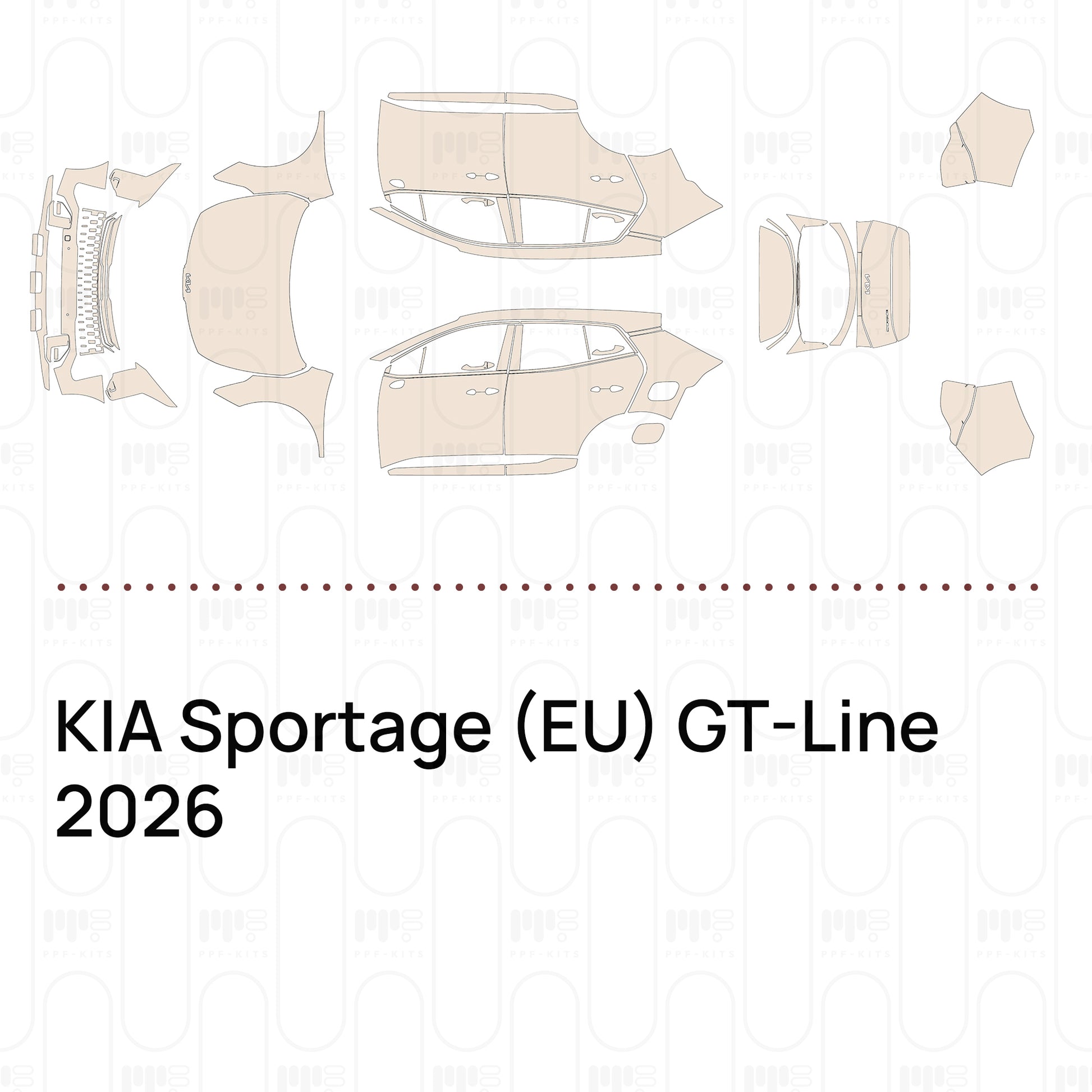 Bumper+Headlamp with 2 PDC (Parking Sensors)