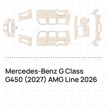 Mercedes-Benz G Class G450 (2027) AMG Line 2026 – Voorgesneden PPF