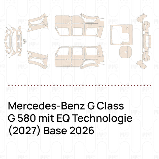 Mercedes-Benz G Class G450 (2027) Base 2026 – Voorgesneden PPF