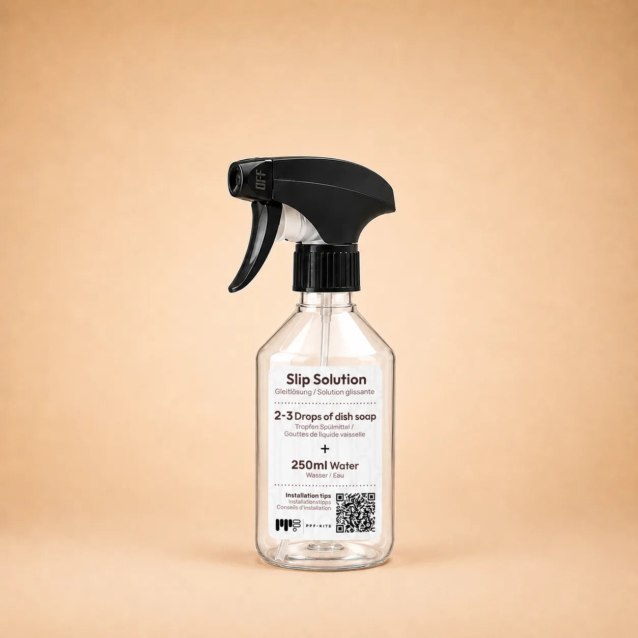 Pre-cut PPF pattern: ProductImage Slip 250 - PPF-Kits Slip Solution Bottle