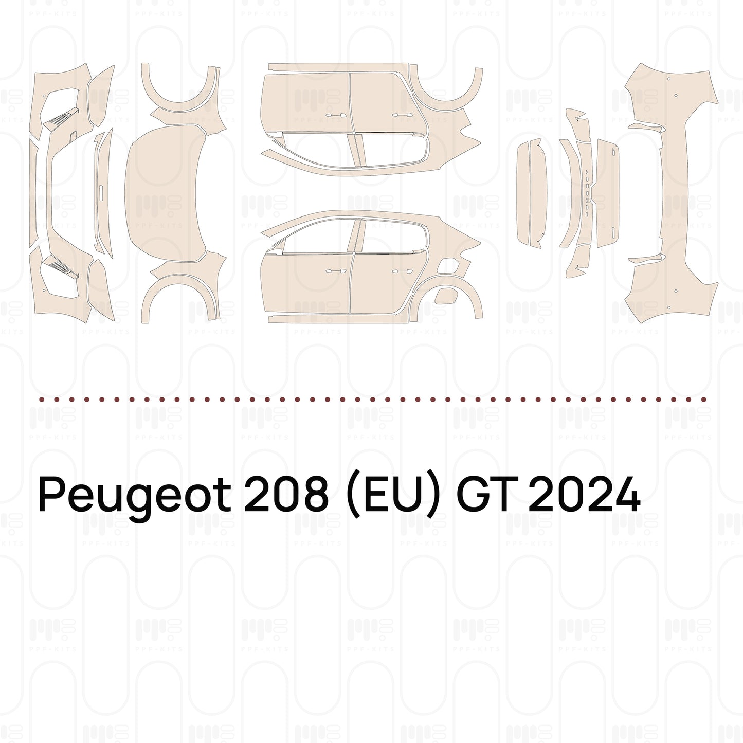 Bumper+Headlamp with 2 PDC (Parking Sensors)