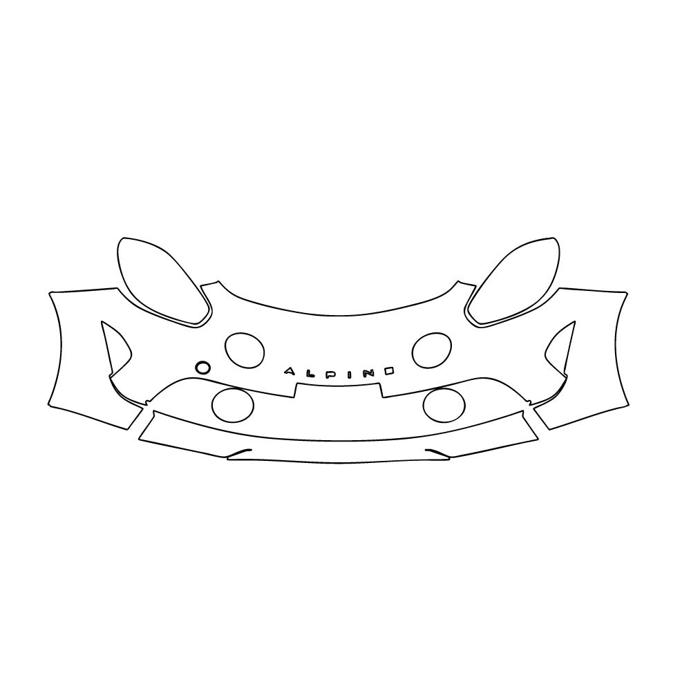 Voorgesneden PPF Alpine A 110 2025