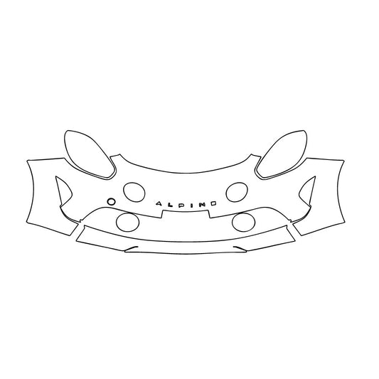 Voorgesneden PPF Alpine A 110 2025