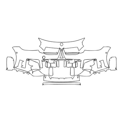 Voorgesneden PPF BMW 2 Series M2 2025