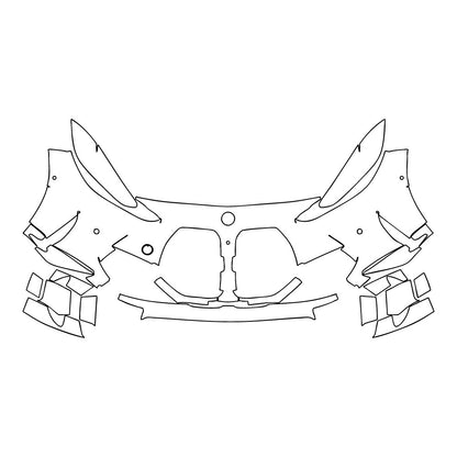 Voorgesneden PPF BMW 3 Series Sedan M3 2025