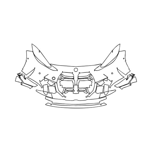 Voorgesneden PPF BMW 3 Series Sedan M3 CS 2025