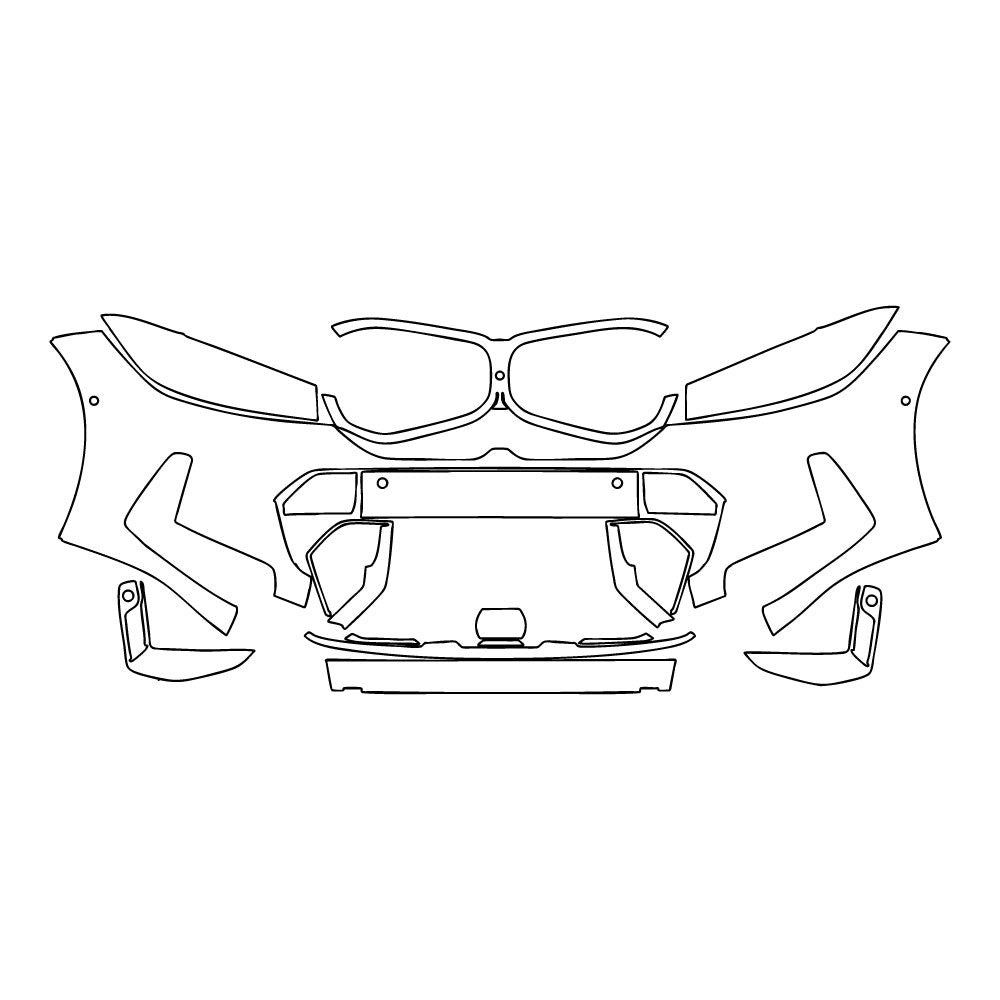 Voorgesneden PPF BMW 3 Series Touring Wagen M340i 2025