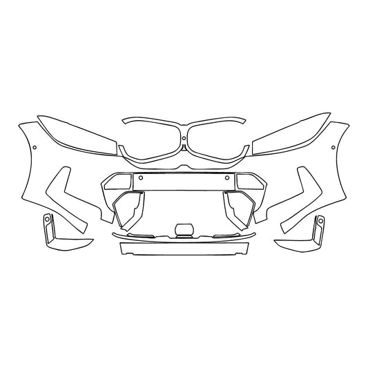 Voorgesneden PPF BMW 3 Series Touring Wagen M340i 2025