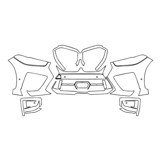 Voorgesneden PPF BMW X5 X5 M Competition 2025