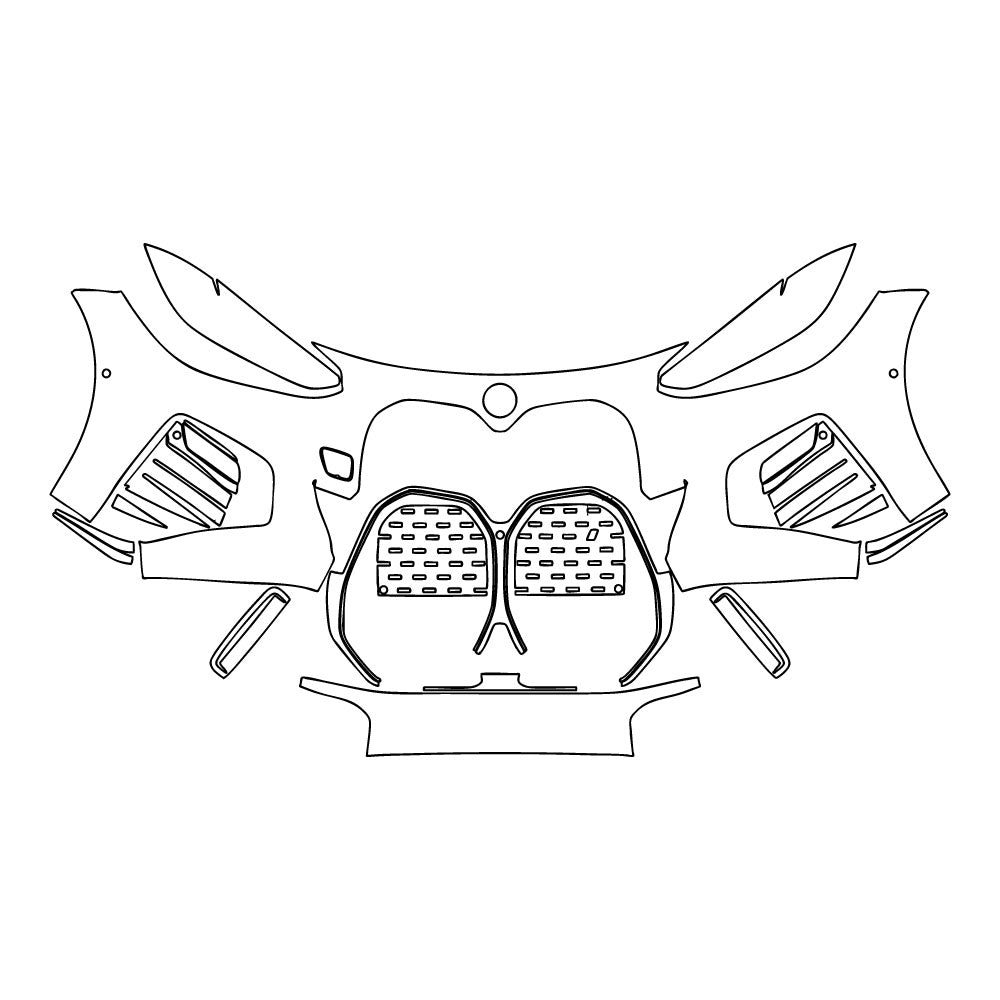 Voorgesneden PPF BMW i4 M Sport 2025