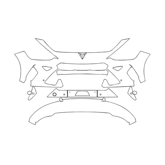 Voorgesneden PPF Cupra Formentor 2025