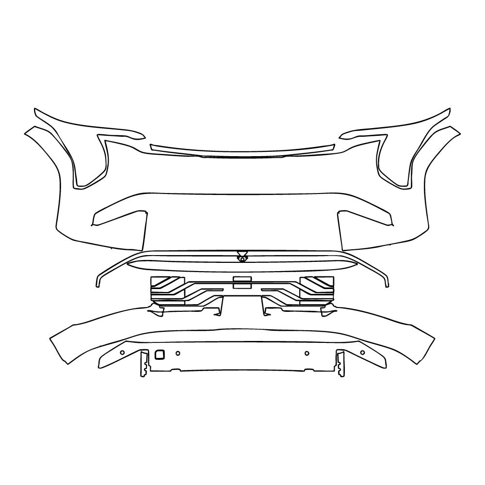 Voorgesneden PPF KIA EV3 GT-Line 2025