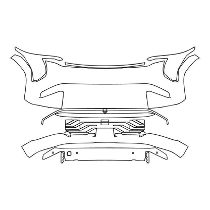 Voorgesneden PPF KIA EV3 GT-Line 2025
