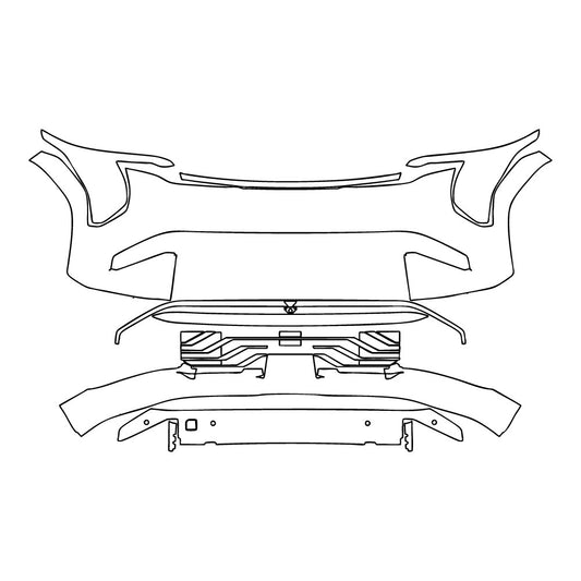 Voorgesneden PPF KIA EV3 GT-Line 2025