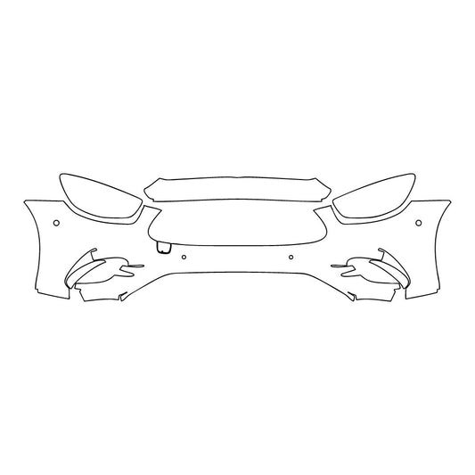 Voorgesneden PPF Mercedes-Benz E Class Coupe AMG Line 2023