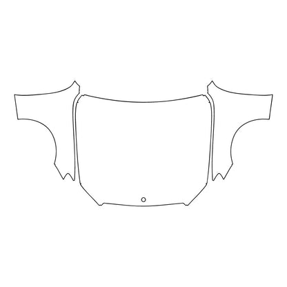 Voorgesneden PPF Mercedes-Benz E Class Coupe AMG Line 2023