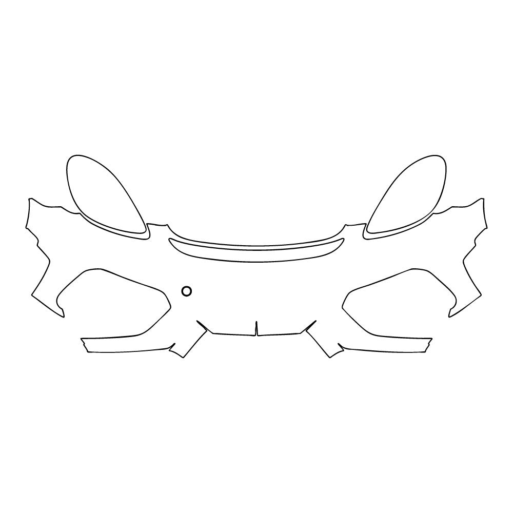 Voorgesneden PPF Porsche 718 Spyder RS 2025