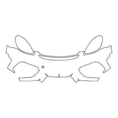 Voorgesneden PPF Porsche 718 Spyder RS 2025