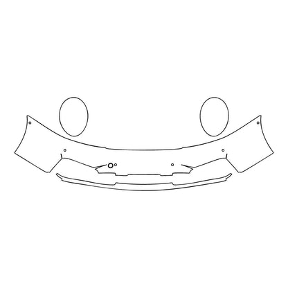 Voorgesneden PPF Porsche 911 Carrera Coupe 2025