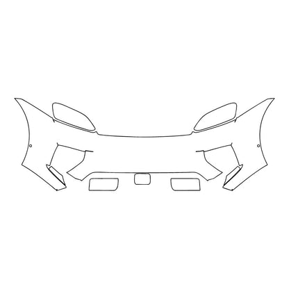 Voorgesneden PPF Porsche Macan Electric 4S 2025