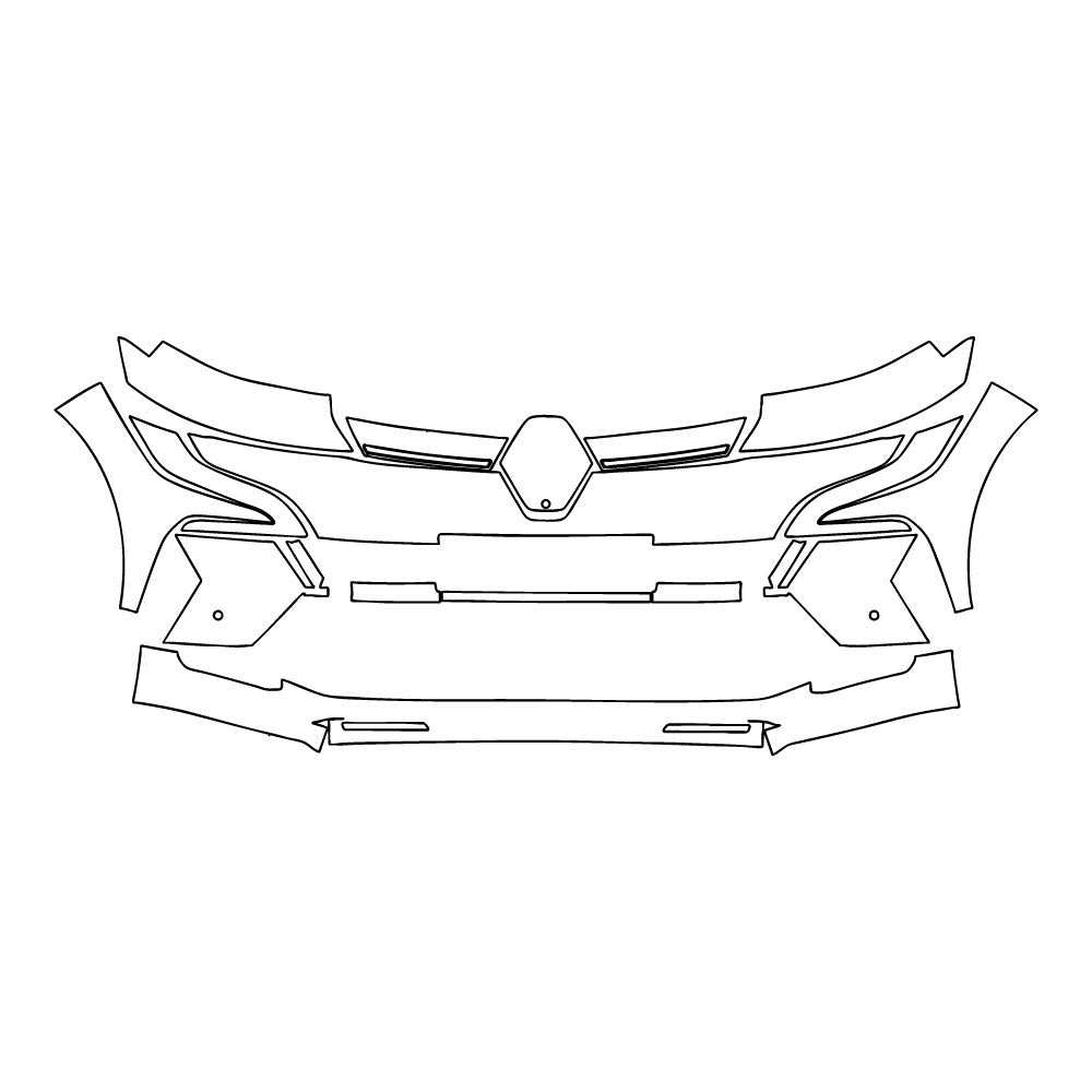 Voorgesneden PPF Renault Megane E-Tech 2025