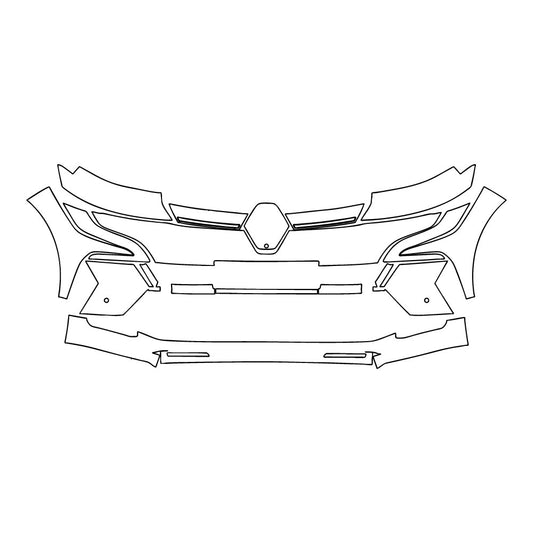 Voorgesneden PPF Renault Megane E-Tech 2025