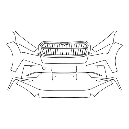 Voorgesneden PPF Skoda Enyaq iV (EU) Luxury 2025