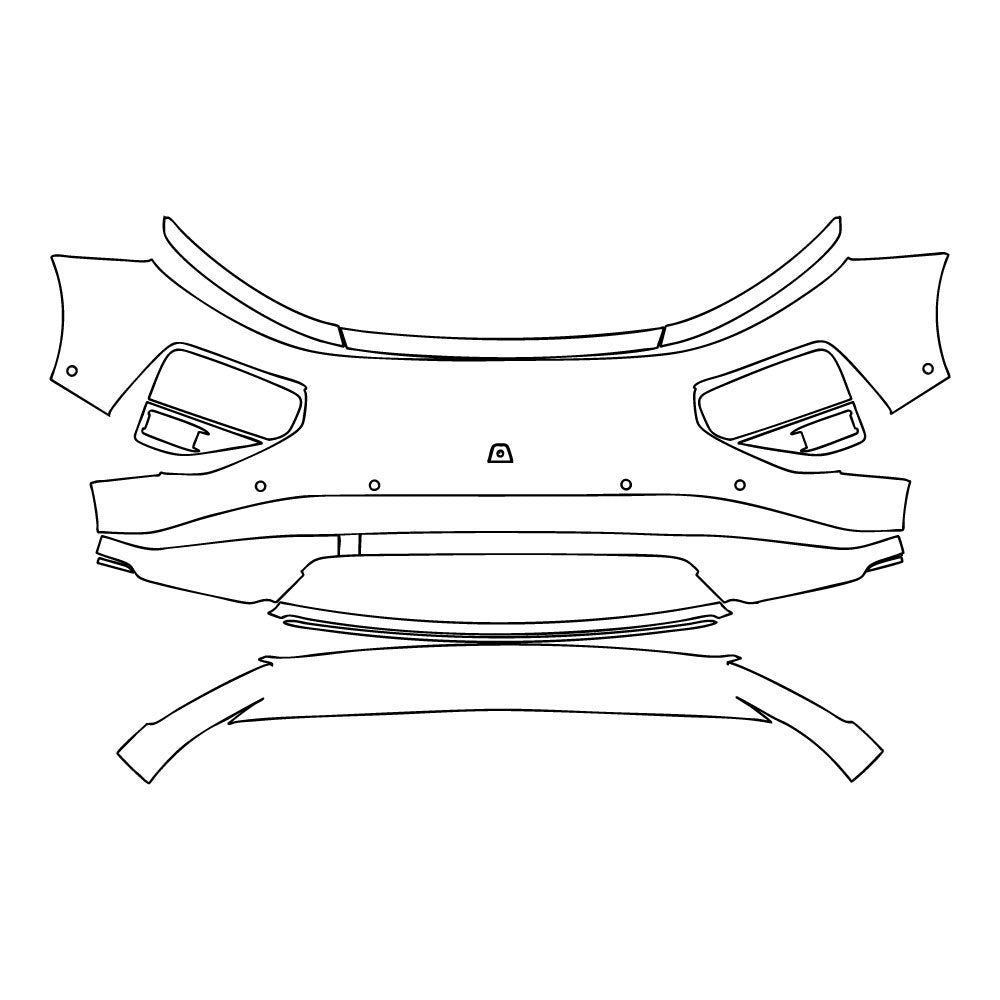 Voorgesneden PPF Xpeng G9 2025