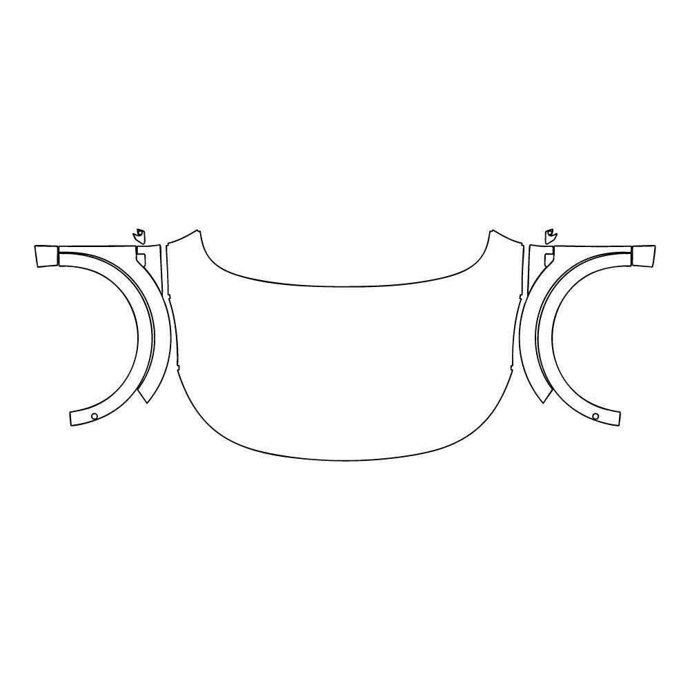 Voorgesneden PPF Zeekr 7X 2025