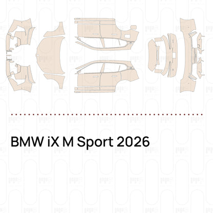 Voorgesneden PPF BMW iX M Sport 2026