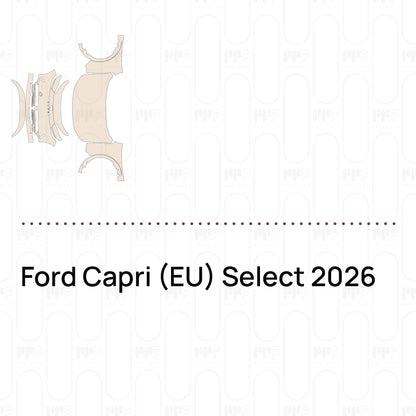 Voorgesneden PPF Ford Capri (EU) Select 2026