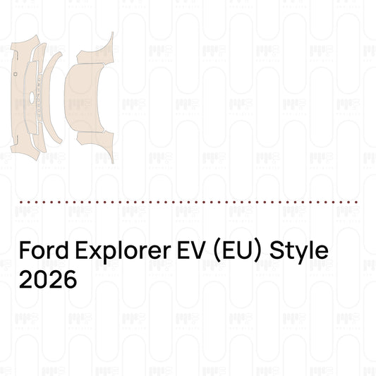 Voorgesneden PPF Ford Explorer EV (EU) Style 2026