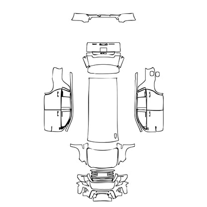 Pre-Cut PPF GMC Yukon  AT4 2021 - PPF-Kits
