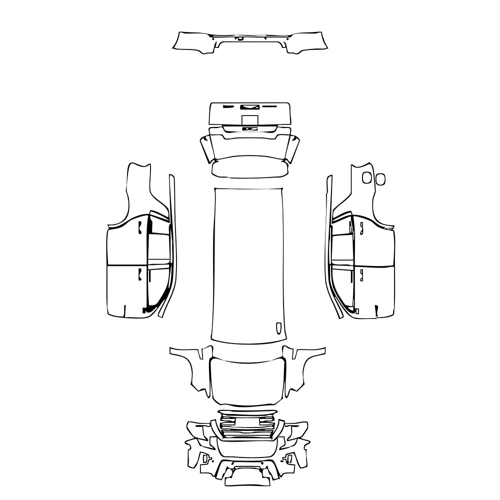 Pre-Cut PPF GMC Yukon  AT4 2024 - PPF-Kits