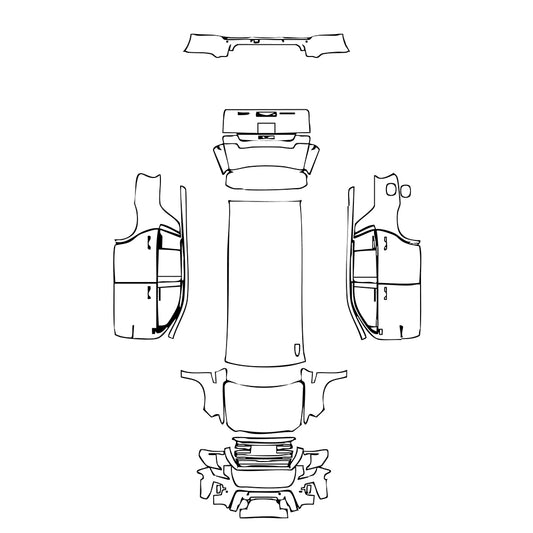 Pre-Cut PPF GMC Yukon  AT4 2024 - PPF-Kits