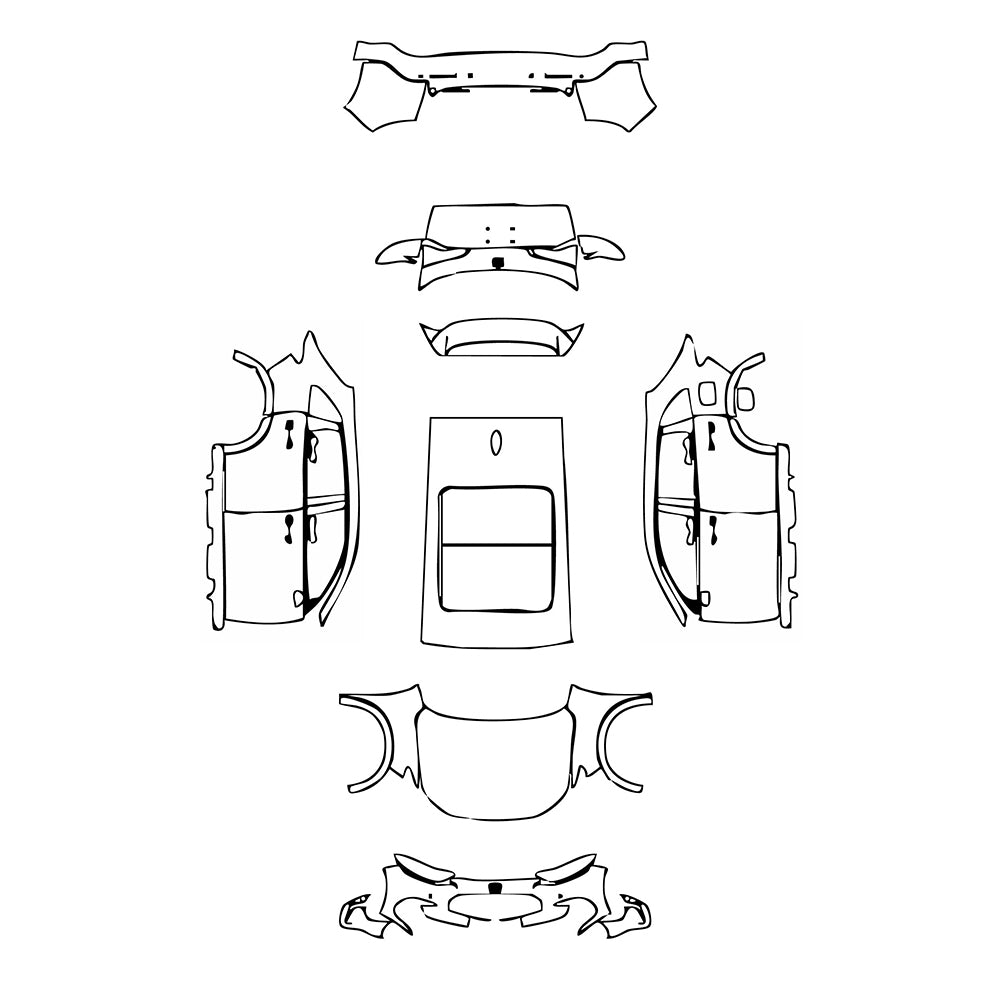 Pre-Cut PPF Honda ZR-V (CN)  Sport Turbo 2022 - PPF-Kits