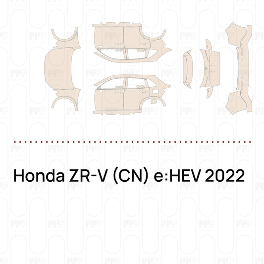 Voorgesneden PPF Honda ZR-V (CN) e:HEV 2022