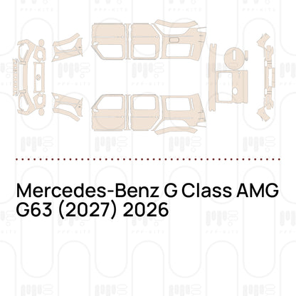 Voorgesneden PPF Mercedes-Benz G Class AMG G63 (2027) 2026