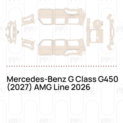Voorgesneden PPF Mercedes-Benz G Class G450 (2027) AMG Line 2026