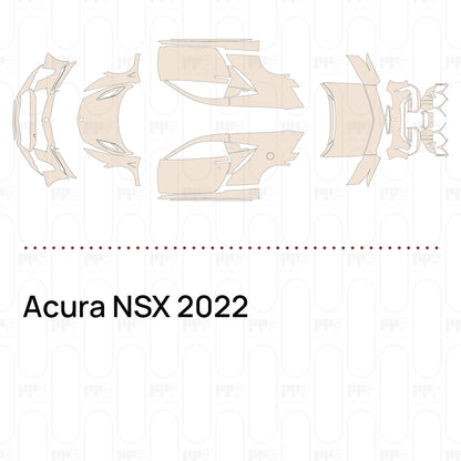 Pre-Cut PPF Acura NSX 2022