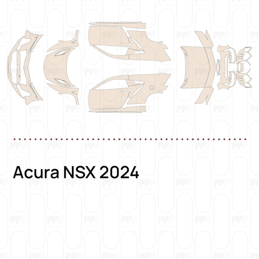 Voorgesneden PPF Acura NSX 2024