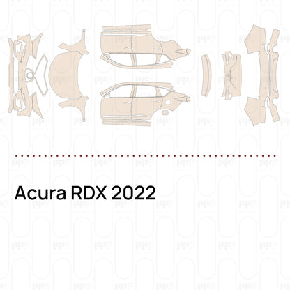 Voorgesneden PPF Acura RDX 2022