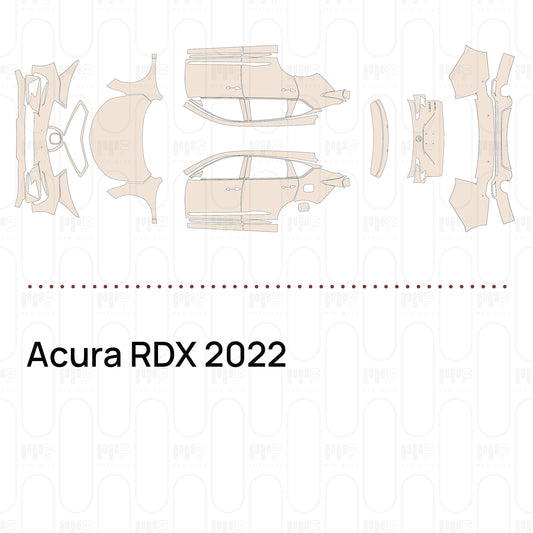 Voorgesneden PPF Acura RDX 2022
