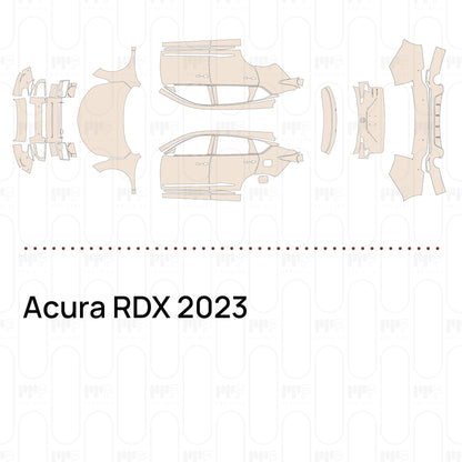 Voorgesneden PPF Acura RDX 2023