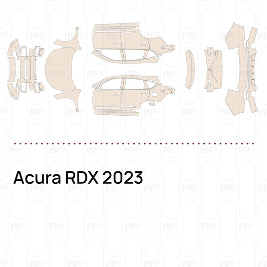 Voorgesneden PPF Acura RDX 2023