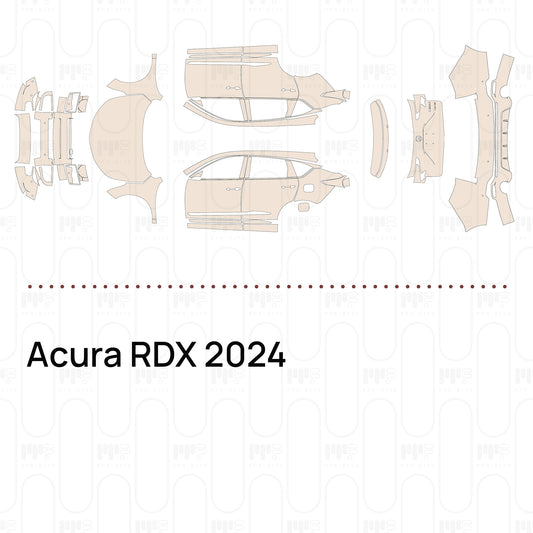 Voorgesneden PPF Acura RDX 2024
