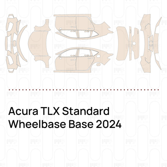 Voorgesneden PPF Acura TLX Standard Wheelbase Base 2024