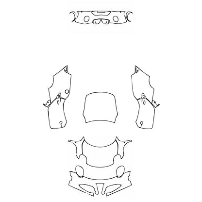 Pre-Cut PPF Alfa Romeo 4C Coupe 2017 - PPF-Kits