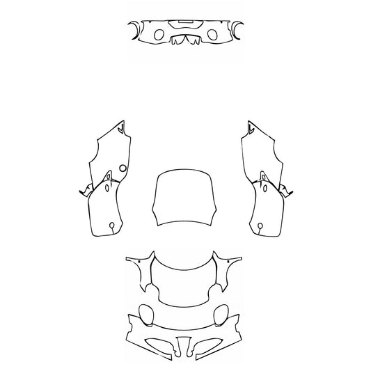 Pre-Cut PPF Alfa Romeo 4C Coupe 2018 - PPF-Kits